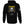 Back view of Allegiance Bolt Hoodie with skull, lightning bolts, rifles, and U.S. flag graphic