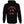 A black hoodie with a graphic design on the back showing a rider on a bucking horse, the American flag, and the text 'ALLEGIANCE NO BUCKS LEFT TO GIVE EST 2011'.