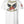 Back of Loyalty Premium Tee in white showcasing large bald eagle graphic clutching crossed American flags with bold Allegiance script and 