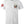 Front of Loyalty Premium Tee in white featuring small patriotic bald eagle chest graphic holding crossed American flags with 