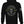 Back view of Allegiance Beret Hoodie with skull in military beret design