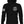 Front view of the black Allegiance Defend the 2nd Hoodie with small chest crest design